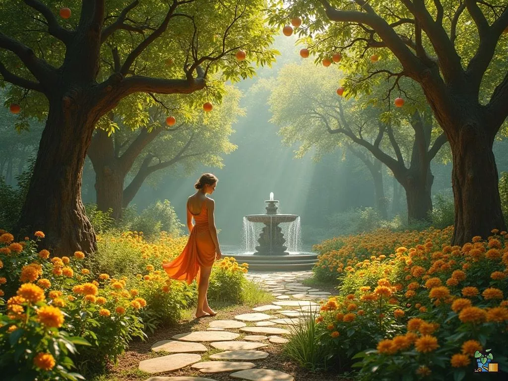 Elles sont d'or dans le jardin des Hespérides : l'histoire d'Hercule et des Pommes d'or