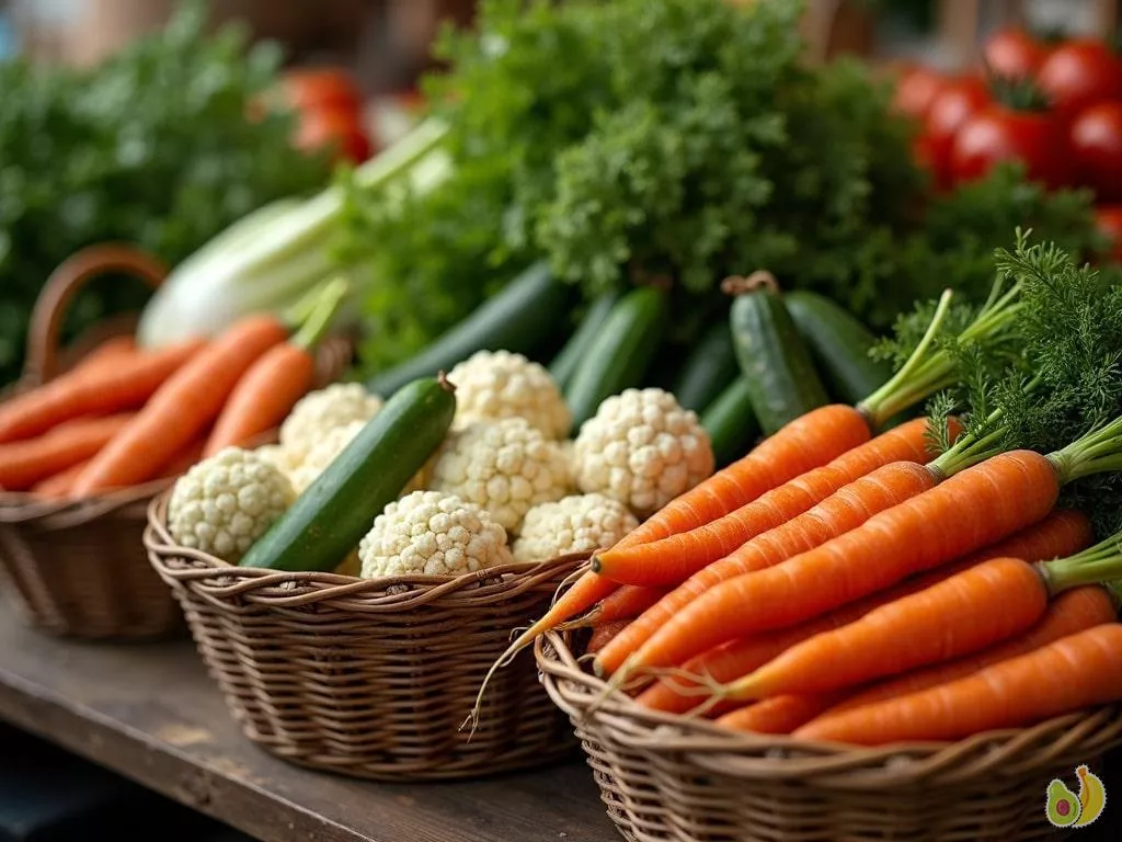 Légumes commençant par la lettre C : la liste complète