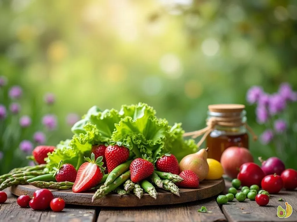Les fruits et légumes du printemps