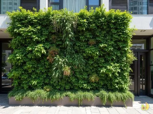 Construire un mur végétal extérieur : types, conseils et entretien