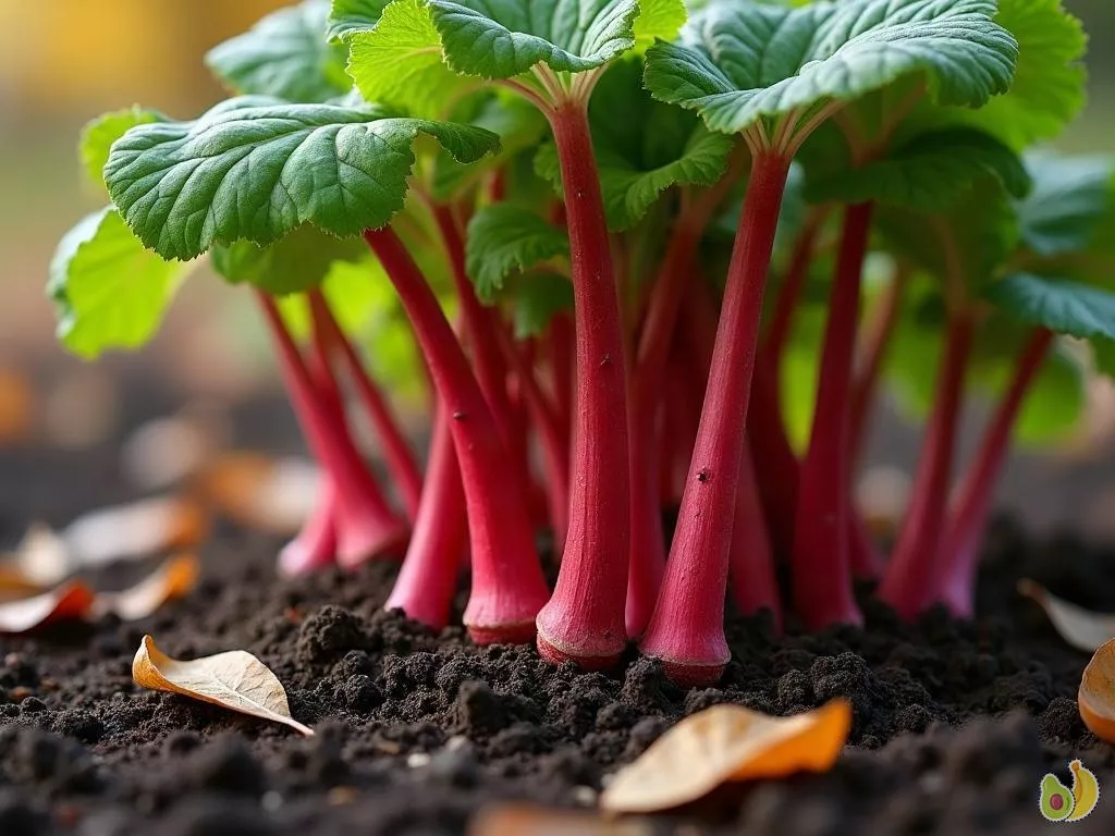 Automne : le moment idéal pour planter et diviser votre rhubarbe