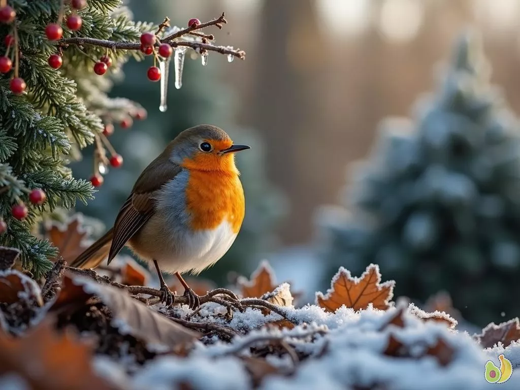 Comment le rouge-gorge passe-t-il l’hiver ? Rencontre avec cet oiseau spectaculaire