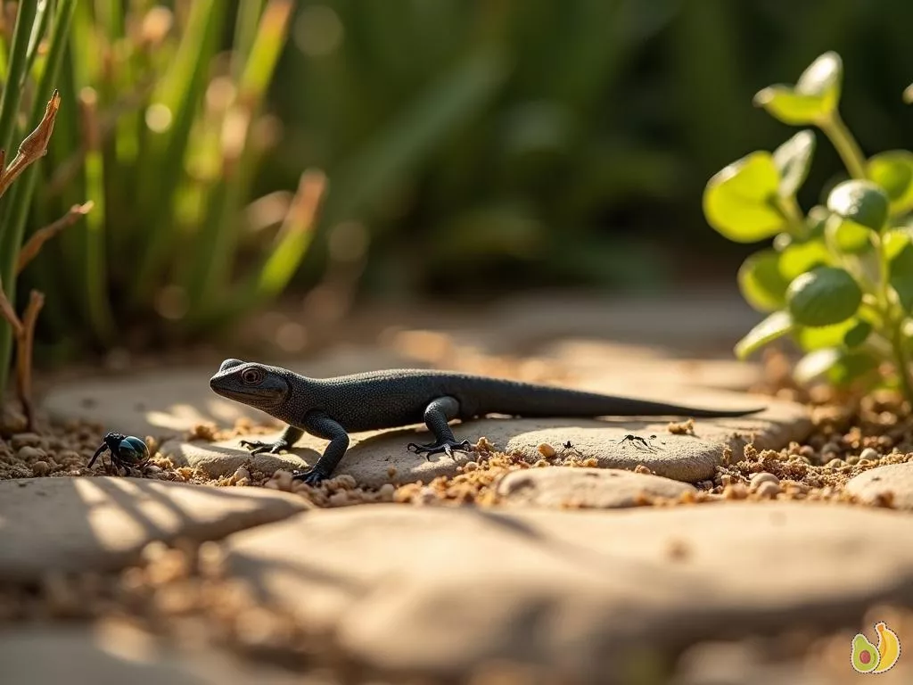La crotte de lézard : un atout inattendu pour votre jardin ?