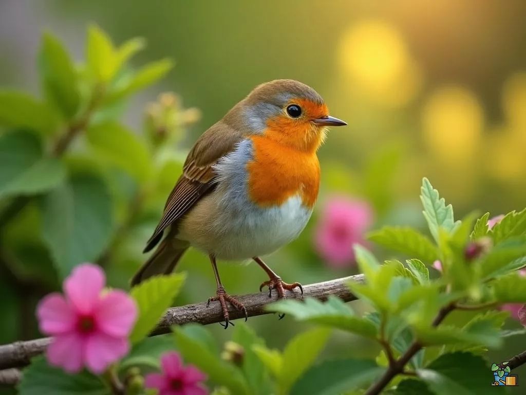 Que mange le rouge-gorge ? La nourriture qui l’attire dans le jardin