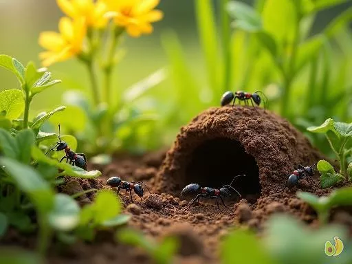 Comment détruire une fourmilière dans le jardin ?
