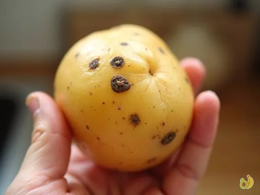 Comment savoir si une pomme de terre avec taches noires est encore comestible ?
