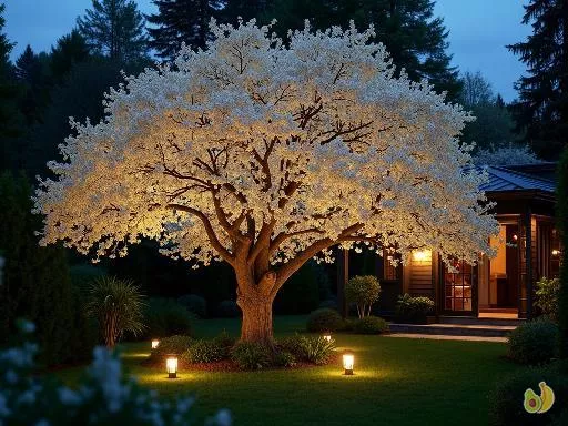 Métamorphosez votre jardin avec un arbre à fleurs blanches
