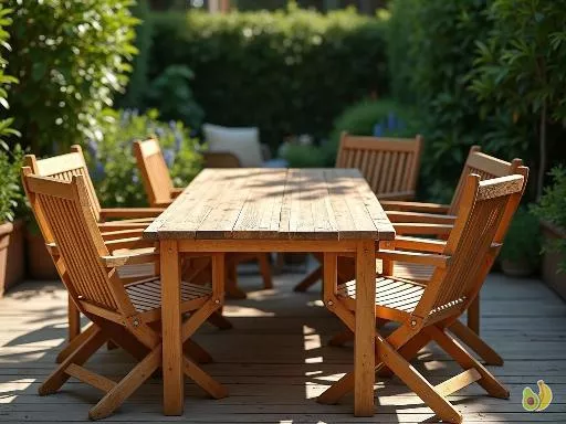 Meubles de jardin en teck : comment les entretenir pour en profiter tout l’été ?