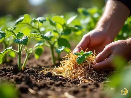 Paillage après les chaleurs de mai : le secret pour un potager bien protégé et hydraté