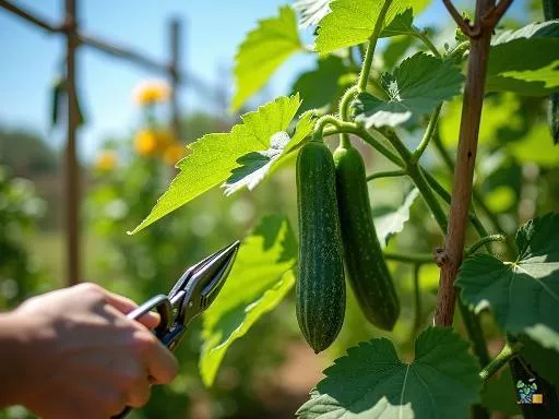 Taille des concombres : pourquoi, quand et comment ? Guide pratique