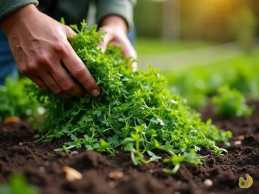 Valoriser les dernières tontes d'automne pour un potager fertile et protégé